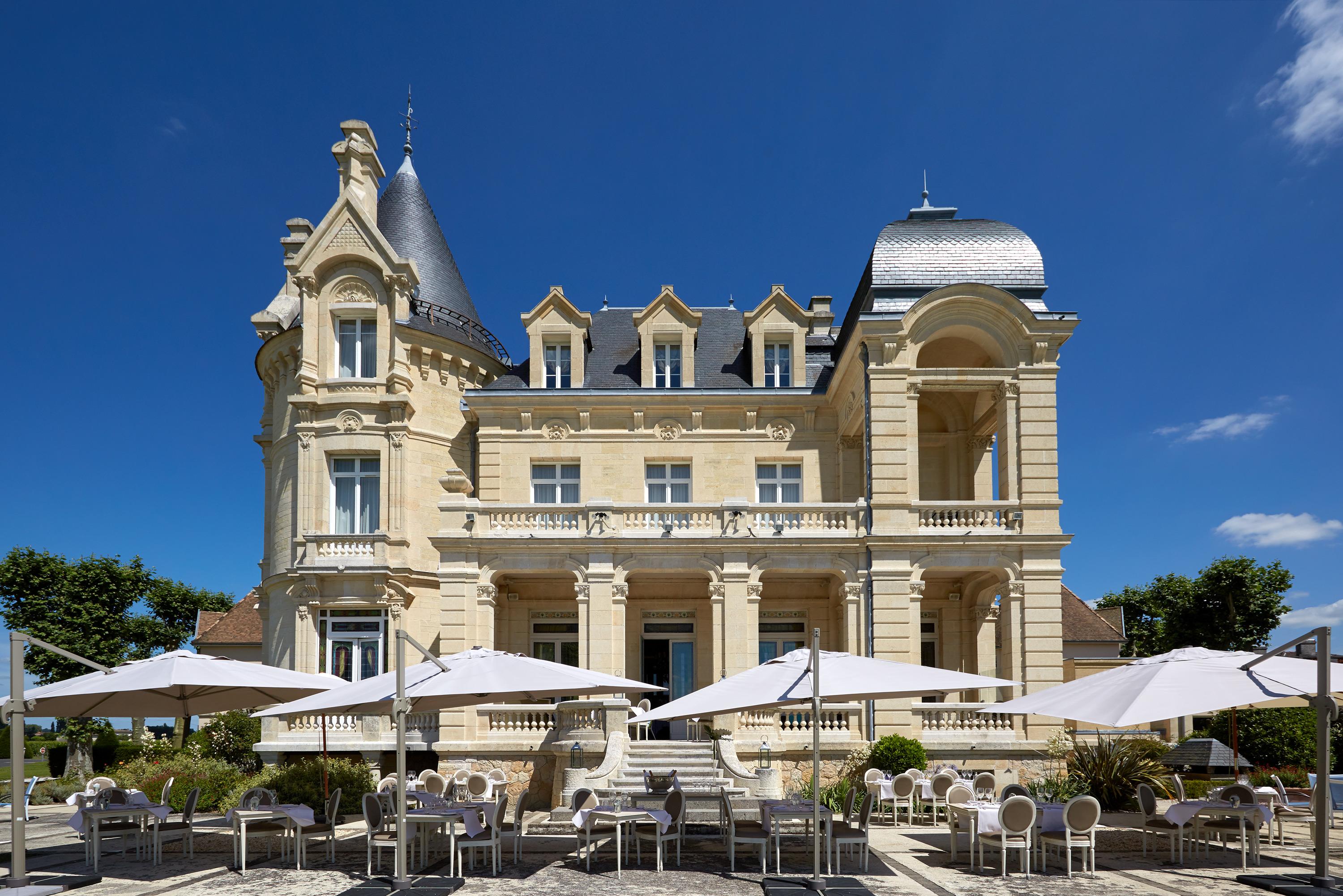 Chateau Hotel Grand Barrail Сент-Эмильон Экстерьер фото